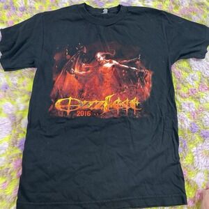 Vintage OZZFEST 2016 Ozzy Osbourne Tee Shirt AAA Small Black T Shirt San Manuel